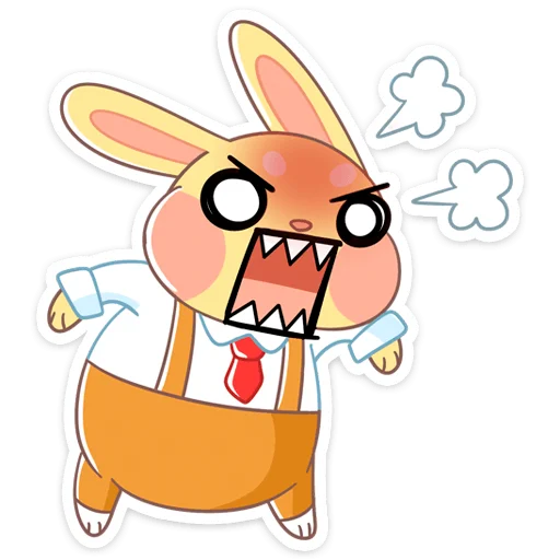 😡 Стикер «Пончик» для Telegram