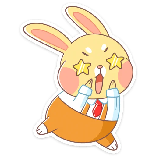 🤩 Стикер «Пончик» для Telegram
