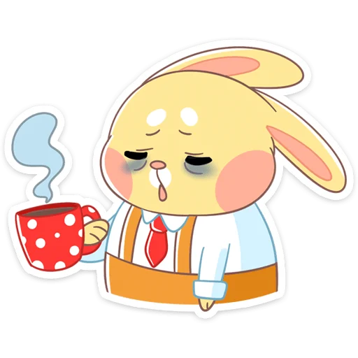 ☕️ Стикер «Пончик» для Telegram