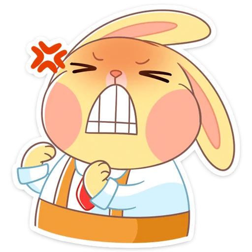 😡 Стикер «Пончик» для Telegram