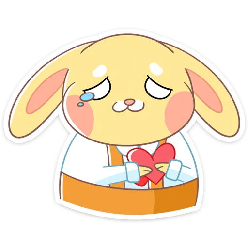 ❤️ Стикер «Пончик» для Telegram