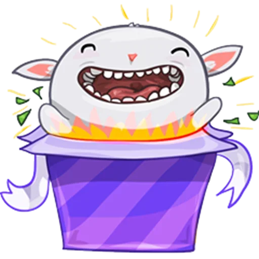 🎉 Стикер «bun» для Telegram