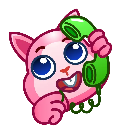 📞 Стикер «Bunny Emoji» для Telegram
