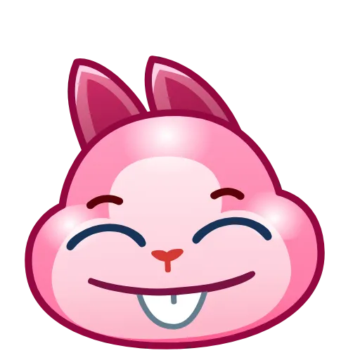 Стикерпак Bunny Emoji для Telegram — скачать