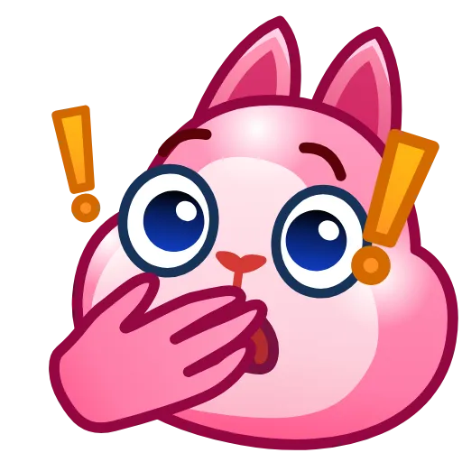 🤭 Стикер «Bunny Emoji» для Telegram