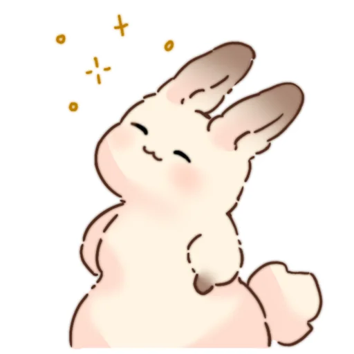 ☺️ Стикер «Кролик Makkio» для Telegram
