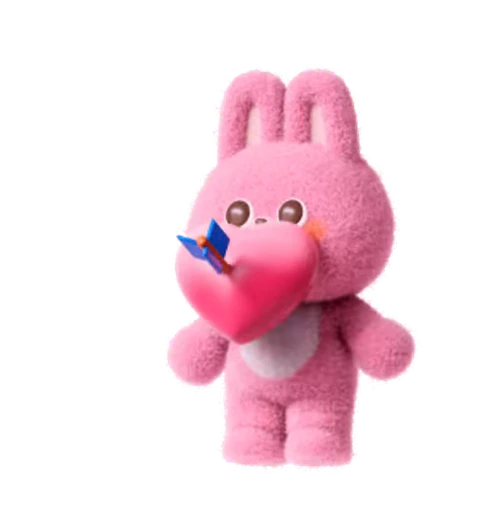 ❤️ Стикер «Bunny» для Telegram
