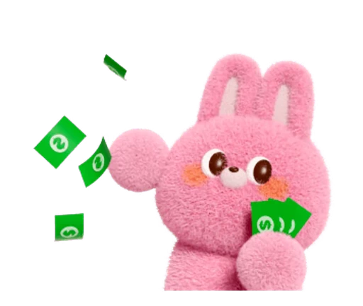 🤑 Стикер «Bunny» для Telegram