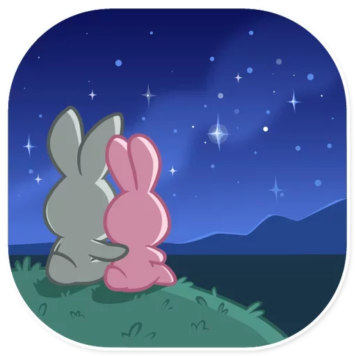 💏 Стикер «Bunny Rosy» для Telegram