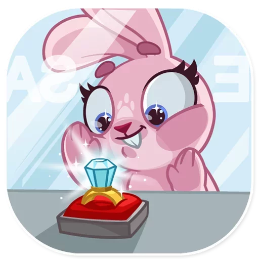 💍 Стикер «Bunny Rosy» для Telegram