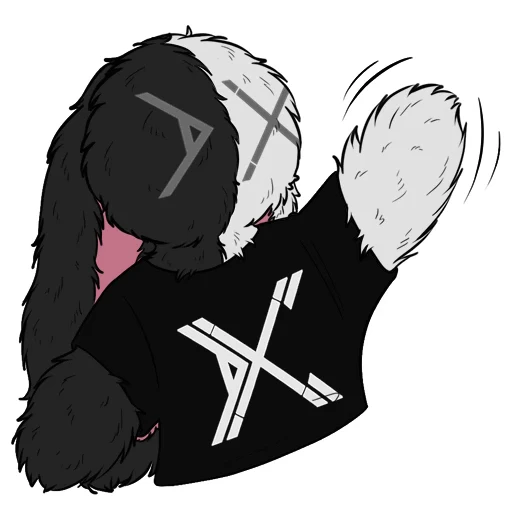 Стикерпак Зайка Asper X Bunny Asper X для Telegram — скачать