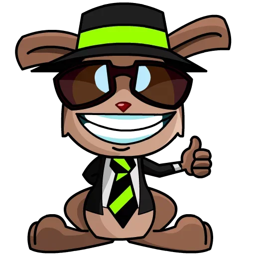 Стикерпак BunnyBoss для Telegram — скачать