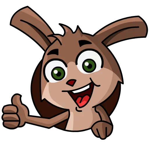 👍 Стикер «BunnyBoss» для Telegram