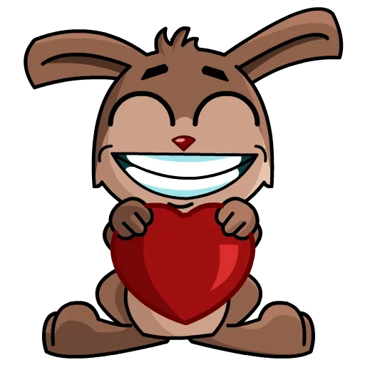 ❤️ Стикер «BunnyBoss» для Telegram