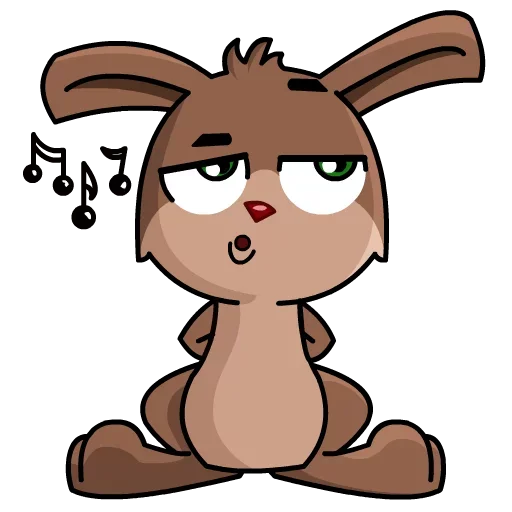 🎧 Стикер «BunnyBoss» для Telegram
