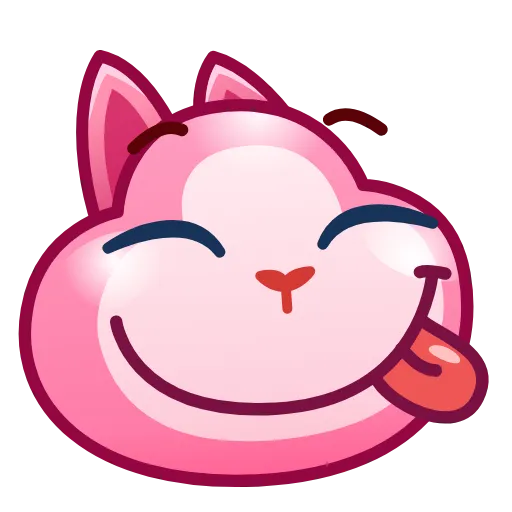😋 Стикер «Pink Bunny» для Telegram