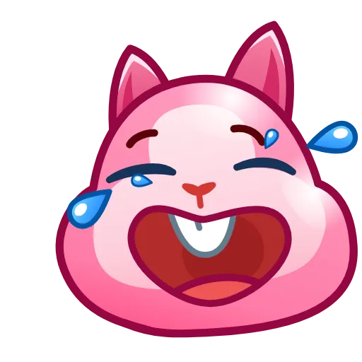 🤣 Стикер «Pink Bunny» для Telegram