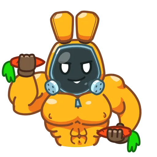 😏 Стикер «Rad Bunny» для Telegram