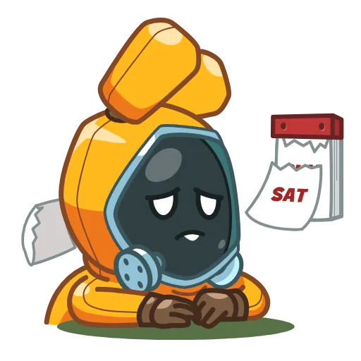 ☹️ Стикер «Rad Bunny» для Telegram