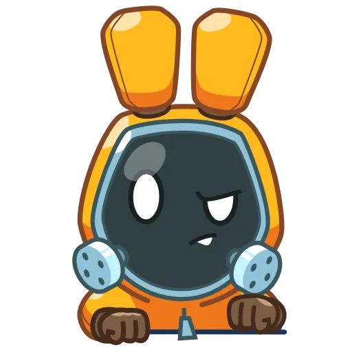 Стикерпак Rad Bunny для Telegram — скачать