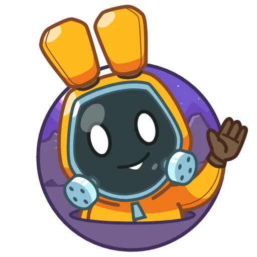 👋 Стикер «Rad Bunny» для Telegram