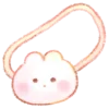 📿 Эмодзи «🥕 Kawaii Bunny - зайчик» для Telegram