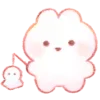 🎣 Эмодзи «🥕 Kawaii Bunny - зайчик» для Telegram