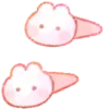 🩹 Эмодзи «🥕 Kawaii Bunny - зайчик» для Telegram