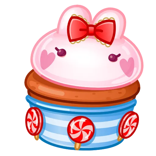 🎁 Эмодзи «Bunny Muffin» для Telegram