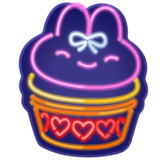 🎁 Эмодзи «Bunny Muffin» для Telegram