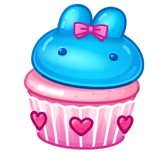 🎁 Эмодзи «Bunny Muffin» для Telegram