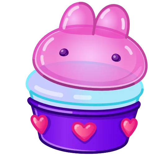 🎁 Эмодзи «Bunny Muffin» для Telegram
