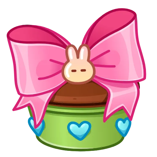 🎁 Эмодзи «Bunny Muffin» для Telegram