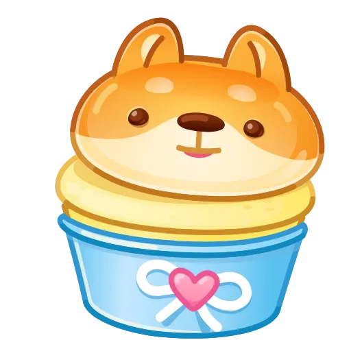 🎁 Эмодзи «Bunny Muffin» для Telegram