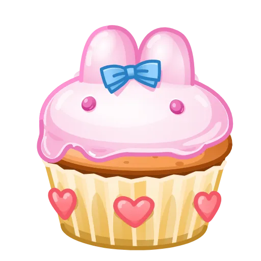 🎁 Эмодзи «Bunny Muffin» для Telegram