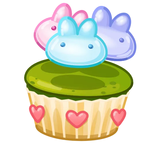 🎁 Эмодзи «Bunny Muffin» для Telegram