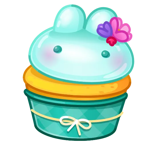 🎁 Эмодзи «Bunny Muffin» для Telegram