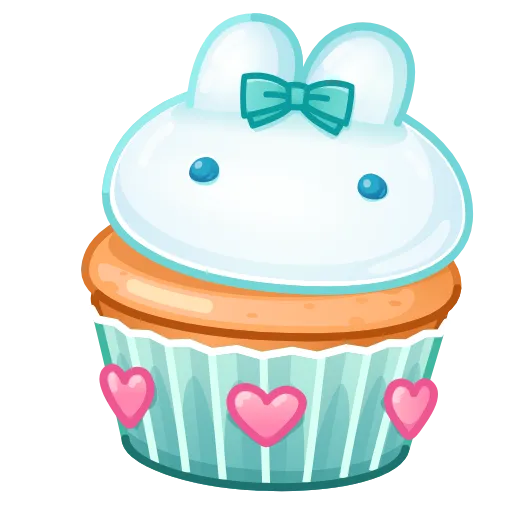 🎁 Эмодзи «Bunny Muffin» для Telegram