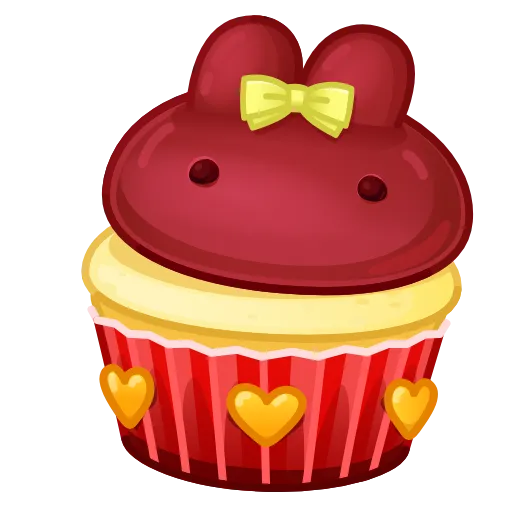 🎁 Эмодзи «Bunny Muffin» для Telegram