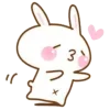 🐰 Эмодзи «Кролик с молоком» для Telegram