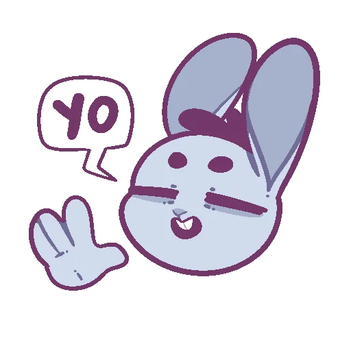 Стикерпак bunsticks для Telegram — скачать