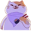 😈 Эмодзи «Булочка» для Telegram