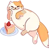 🍰 Эмодзи «Булочка» для Telegram