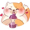 🍹 Эмодзи «Булочка» для Telegram