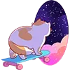 👋 Эмодзи «Булочка» для Telegram