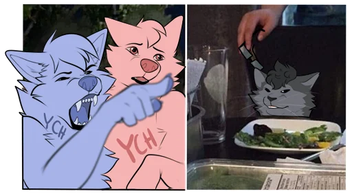 😡 Стикер «Burlington the Keyboard Cat» для Telegram