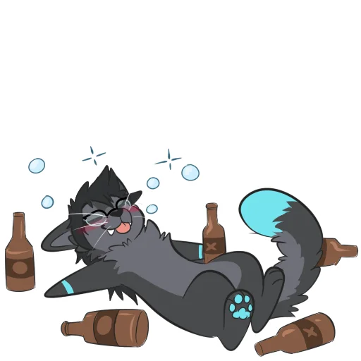 🍺 Стикер «Burlington the Keyboard Cat» для Telegram