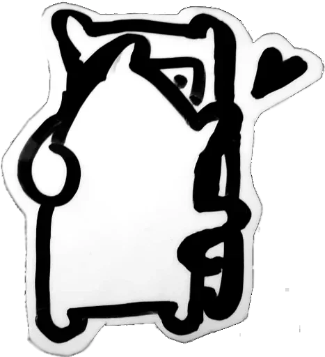 😚 Стикер «burns» для Telegram