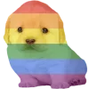 🏳️‍🌈 Эмодзи «😎 собакены» для Telegram