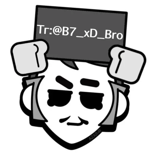 🦂 Стикер «Buster/Bro» для Telegram